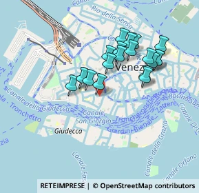 Mappa Calle Toletta, 30123 Venezia VE, Italia (0.7745)