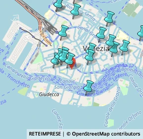 Mappa Calle Toletta, 30123 Venezia VE, Italia (0.98789)