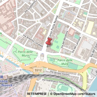Mappa Corso Porta Nuova, 131, 37122 Verona, Verona (Veneto)