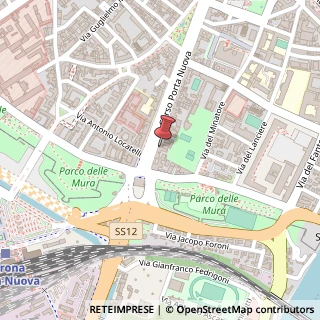 Mappa Corso Porta Nuova, 127/B, 37122 Verona, Verona (Veneto)