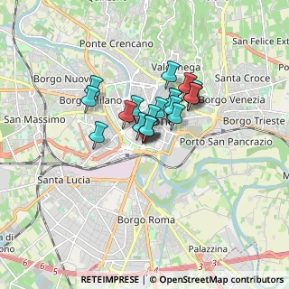 Mappa Corso Porta Nuova, 37022 Verona VR, Italia (1.0365)