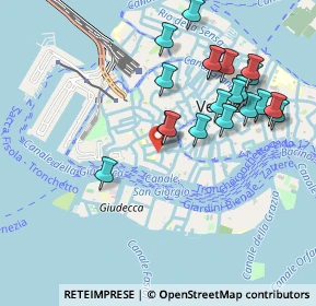 Mappa Rio Terrà Ognissanti, 30123 Venezia VE, Italia (0.984)