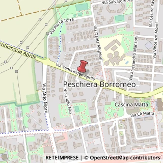 Mappa Via XXV Aprile, 17, 20068 Pantigliate, Milano (Lombardia)