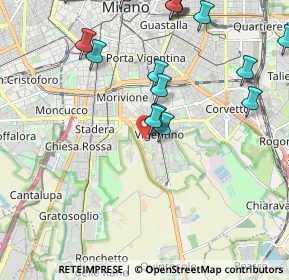 Mappa Via Cascina Belcasule, 20141 Milano MI, Italia (2.635)