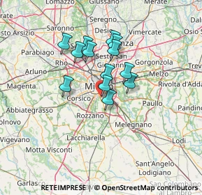 Mappa Via Cascina Belcasule, 20141 Milano MI, Italia (10.04385)