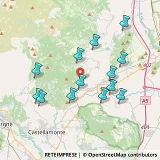 Mappa Via Vittorio Emanuele, 10080 Ronco Canavese TO, Italia (3.92923)