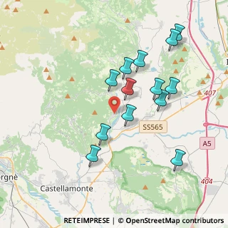 Mappa Via Vittorio Emanuele, 10080 Ronco Canavese TO, Italia (3.66)