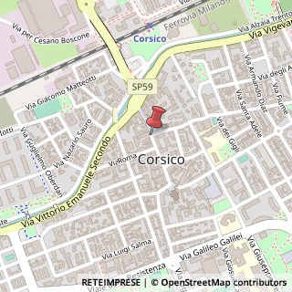 Mappa Via Niccolo' Copernico,51, 20094 Corsico MI, Italia, 20094 Corsico, Milano (Lombardia)