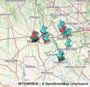 Mappa Via Parazzolo, 28069 Trecate NO, Italia (10.801)