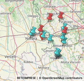 Mappa Via Parazzolo, 28069 Trecate NO, Italia (12.70933)