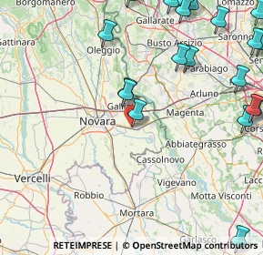 Mappa Via Parazzolo, 28069 Trecate NO, Italia (24.2095)