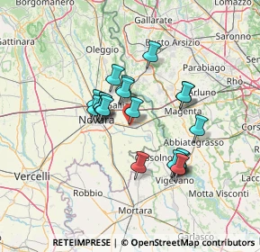 Mappa Via Parazzolo, 28069 Trecate NO, Italia (10.994)