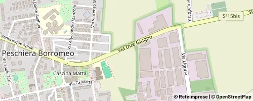 Mappa Peschiera Borromeo