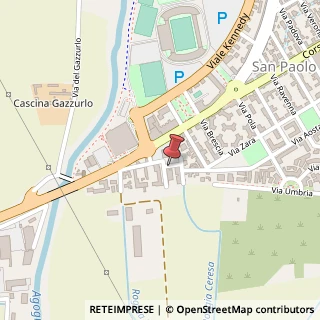 Mappa Strada della Crocetta, 23, 28100 Inveruno, Milano (Lombardia)