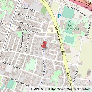Mappa Via Libero Benedetti,  5, 35133 Padova, Padova (Veneto)