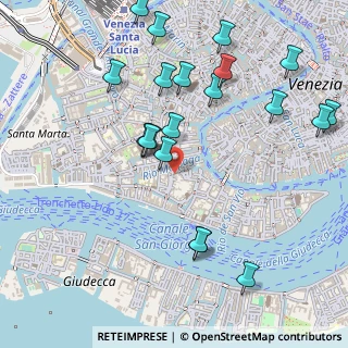 Mappa Fondamenta de le Eremite, 30123 Venezia VE, Italia (0.5735)