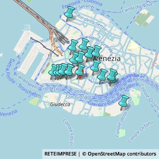 Mappa Fondamenta de le Eremite, 30123 Venezia VE, Italia (0.6305)