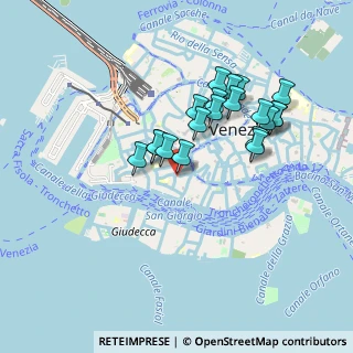 Mappa Fondamenta de le Eremite, 30123 Venezia VE, Italia (0.7975)