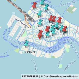 Mappa Fondamenta de le Eremite, 30123 Venezia VE, Italia (0.9735)