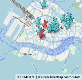 Mappa Fondamenta de le Eremite, 30123 Venezia VE, Italia (0.82313)