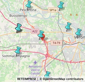 Mappa Via Edmondo de Amicis, 37060 Sona VR, Italia (5.49364)