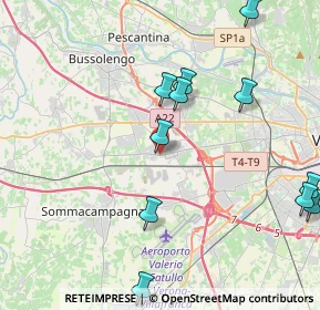 Mappa Via Cao del Prà, 37060 Sona VR, Italia (5.25167)