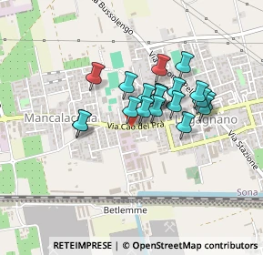 Mappa Via Cao del Prà, 37060 Sona VR, Italia (0.312)