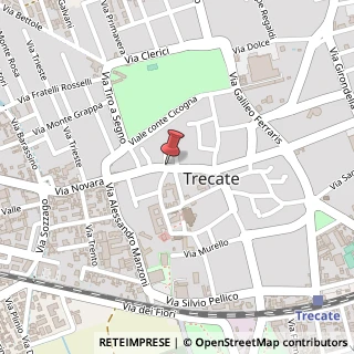 Mappa Via Antonio Gramsci, 59, 28069 Trecate, Novara (Piemonte)