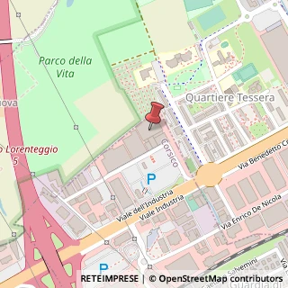 Mappa Viale Dell' Industria, 4, 20094 Corsico, Milano (Lombardia)