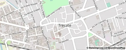 Mappa Trecate