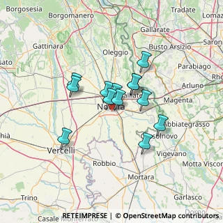 Mappa Via Cefalonia, 28100 Novara NO, Italia (9.65769)