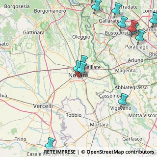 Mappa Via Cefalonia, 28100 Novara NO, Italia (27.94111)