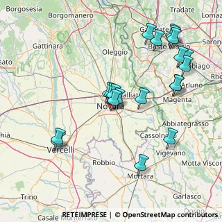 Mappa Via Cefalonia, 28100 Novara NO, Italia (17.01)