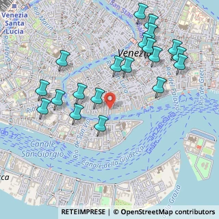 Mappa Calle delle Ostreghe, 30124 Venezia VE, Italia (0.566)
