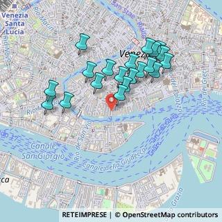 Mappa Calle delle Ostreghe, 30124 Venezia VE, Italia (0.434)
