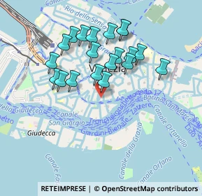 Mappa Campiello Santa Maria Zobenigo, 30124 Venezia VE, Italia (0.8295)