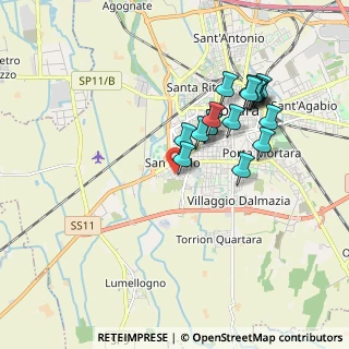Mappa Via Veneto, 28100 Novara NO, Italia (1.68941)