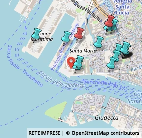 Mappa Dorsoduro Santa Marta Fabb., 30123 Venezia VE, Italia (0.572)