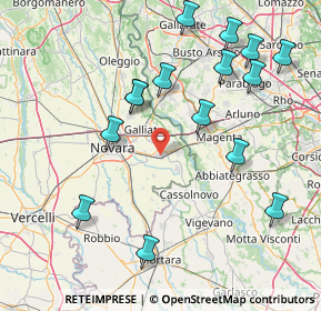 Mappa Via Adua, 28069 Trecate NO, Italia (17.92)