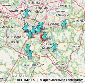 Mappa Via Monte Palombino, 20138 Milano MI, Italia (5.695)