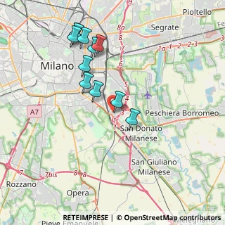 Mappa Via Privata Monte Palombino, 20138 Milano MI, Italia (3.79818)