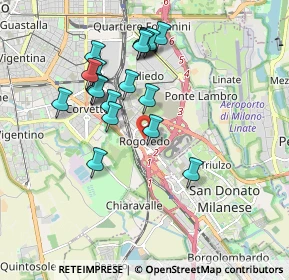Mappa Via Monte Palombino, 20138 Milano MI, Italia (1.7325)