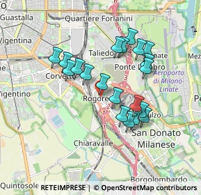 Mappa Via Monte Palombino, 20138 Milano MI, Italia (1.5575)