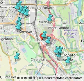 Mappa Via Monte Palombino, 20138 Milano MI, Italia (2.42882)