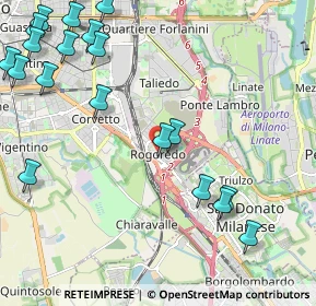 Mappa Via Monte Palombino, 20138 Milano MI, Italia (2.9195)