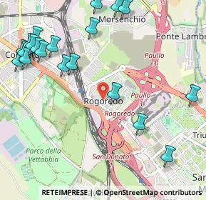 Mappa Via Monte Palombino, 20138 Milano MI, Italia (1.3915)