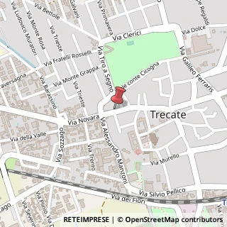 Mappa Via Antonio Gramsci, 84, 28069 Trecate, Novara (Piemonte)