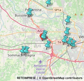 Mappa Via Don G. Rancani, 37060 Lugagnano VR, Italia (3.91083)