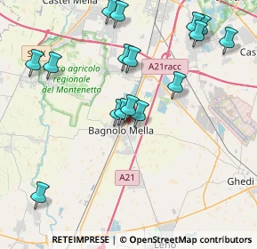 Mappa Viale Italia, 25021 Bagnolo Mella BS, Italia (4.30813)