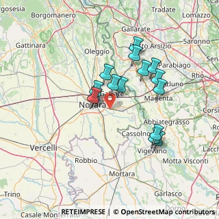 Mappa Str. Vicinale Mirabella, 28100 Novara NO, Italia (12.02533)
